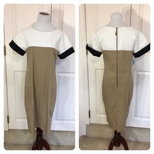 Paule Ka colorblock dress